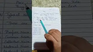 Defination of Noun