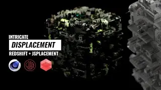 Displacement in Redshift for Beginners! (C4D & JSplacement)