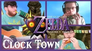 Clock Town (The Legend of Zelda: Majora's Mask) | Ocarina Cover ft. Louie