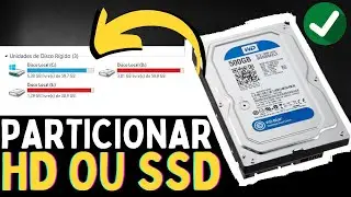 Como CRIAR uma PARTIÇÃO NO HD, e Dividir o HD em 2 Partições no Windows 2024
