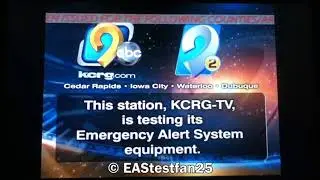 KCRG 9.1 Required Weekly Test #3 (EAS #63)