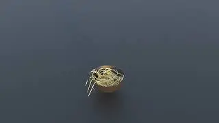dynamic noodles render V-ray & 3Ds max