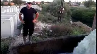 General Bobinaj Biga Gümüşçayda zirai sulama için kanallara su verilmesi