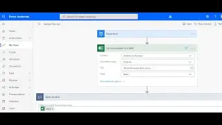 A MS Flow to automatically update SharePoint List using excel in Hindi
