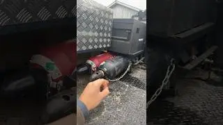 Welding bottle storage