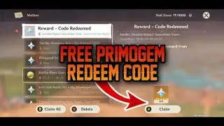 Free Primogems Redeem Code Genshin impact| 100%Working