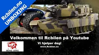 Unboxing - M1A2 Abrams - Battle Tank 1:24 - Airgun & IR