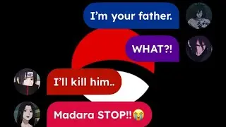 Uchiha Group Chat REVAMPED Pt.9😂 | Naruto Group Chat