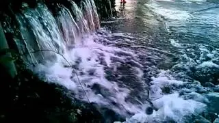 A Waterfall in Otford, Kent. January 2014