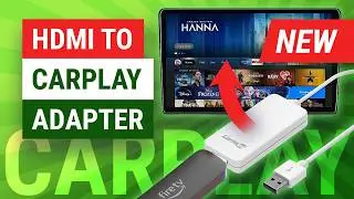 Cast ANY HDMI Device to CarPlay Display | CarlinKit HDMI to CarPlay Adapter Review
