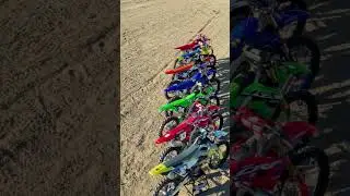 Motocross Action Mag's 2024 250cc Shootout on Risk Racing ATS Stands #motocross #supercross