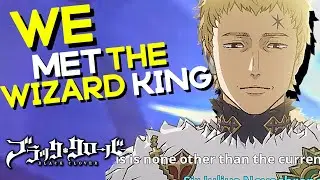 WE MET THE WIZARD KING!!! Black Clover M FULL CUTSCENE #blackclover #gacha