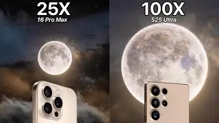 Samsung Galaxy S25 Ultra VS iPhone 16 Pro Max Live Zoom Test Comparison