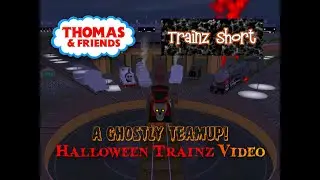 Thomas & Friends - Trainz Short - A Ghostly Teamup! - Halloween Trainz Video