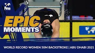 WORLD RECORD WOMEN 50m BACKSTROKE FULL EVENT