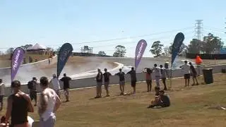 Australian Drifting Grand Prix 2014 adgp - South Circuit : Yellow S14 Vs Matt Russell