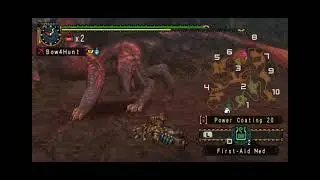 MHFU Teostra Bow Elder Quest (6★) Part 1