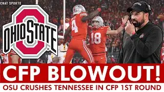OSU Football BLOWS OUT Tennessee In CFP 1st Round | Instant Reaction + Ohio State vs. Oregon Preview