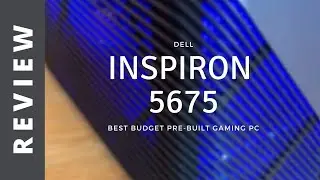 BEST CHEAP PRE-BUILT GAMING PC - DELL INSPIRON 5675 GAMING DESKTOP REVIEW!