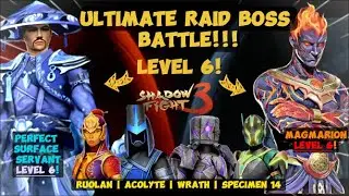 CRUSH Raid Bosses w/ Perfect Surface Servant! | 20k+ Damage | Win Every Time!!! | Shadow Fight 3
