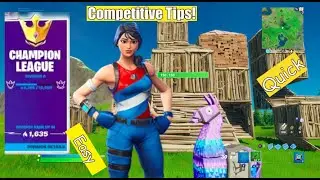 5 Tips and Tricks to help you become better at Fortnite Competitive (Easy!!)