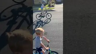 Balance bike #balancebike #toddlers #grossmotorskill #outdoors #1000hoursoutside #homeschooling