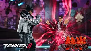 Tekken 8 Jin Kazama Vs Tekken 6 Jin Kazama | Epic Battle | Story Mode Concept | DenZH