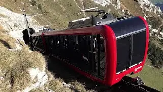 Pilatusbahn Bhe 2/2 Neubautriebwagen in Doppeltraktion für die steilste Zahnradbahn der Welt Vol.II