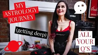 HOW I BECAME A PROFESSIONAL ASTROLOGER: my astrology journey, spiritual awakening, educational path
