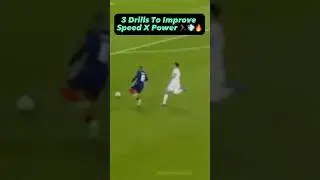 🏃🏾‍♂️💨 3 Drills To Run Like Mbappe 🏃🏾‍♂️💨  #soccer #drill #football #drill #speed #football