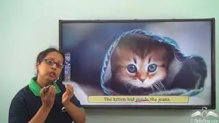 Prepositions - in, into & inside