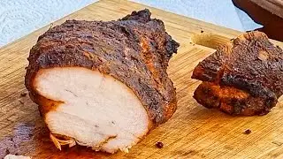 Индюшиная пастрома на гриле