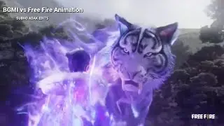 BGMI vs Free Fire 🔥 animation vfx Edits