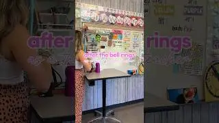 after the bell rings as a third grade teacher! 🚌🍏✏️✨ #teachervlog #elementaryteacher
