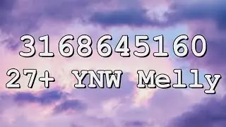 YNW Melly Roblox Song IDs