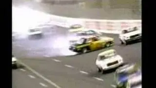 Stock Car Crash in Australia
