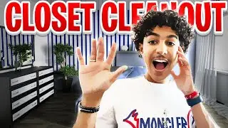 Cleaning Out My Closet + New THRIFT Pickups 👟