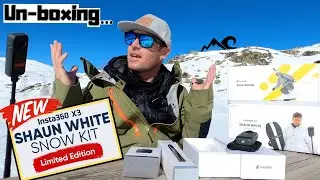 UNBOXING- the NEW Insta360 X3 Shaun White Snow Kit!