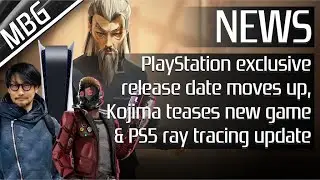 PlayStation exclusive releasing sooner | PS5 ray tracing update | Hideo Kojima teases new game