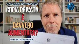Equo compenso per COPIA PRIVATA: è davvero AUMENTATO? Pillola Copyright #015