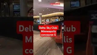 Delta Sky Club Minneapolis Concourse G
