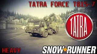 Snowrunner \ TATRA FORCE T815-7 \ Обзор