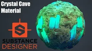 Substance Designer - Crystal Cave