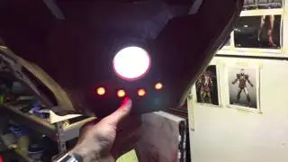 IRONMANOFMAINE Mk43 torso sound system with iPod dock.