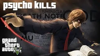 KIRA uses DEATH NOTE in GTA V || 🔥Let the CARNAGE begin🔥 ||