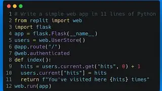 Introducing replit.web - the fastest way to build a Python web app