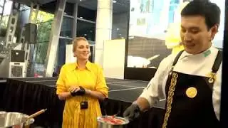 MIGF KULinary 2019 - Cooking Demo Chef  Azamat Abdyyev Day 3