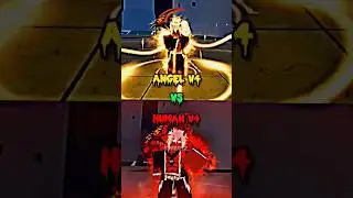 Angel v4 vs Human v4 race awakening in blox fruits 
