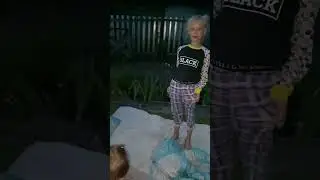Собрались спать на улице 