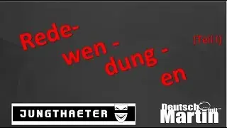 B-49 REDEWENDUNGEN – Teil 1 – feat. Jungthaeter
